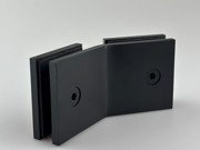 Fixed Bracket - Square 135 Degree Glass to Glass
